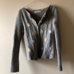 Hand-knit cardigan